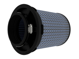 aFe Magnum Flow Pro 5R Air Filter 4in. Flange ID x 6-1/2in. Base x 6-1/2in. Top x 8 in. Height