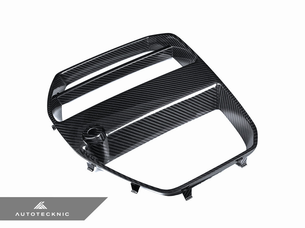 AutoTecknic Dry Carbon Motorsport V1 Front Grille - BMW M3/M4 (G8x) 2021+