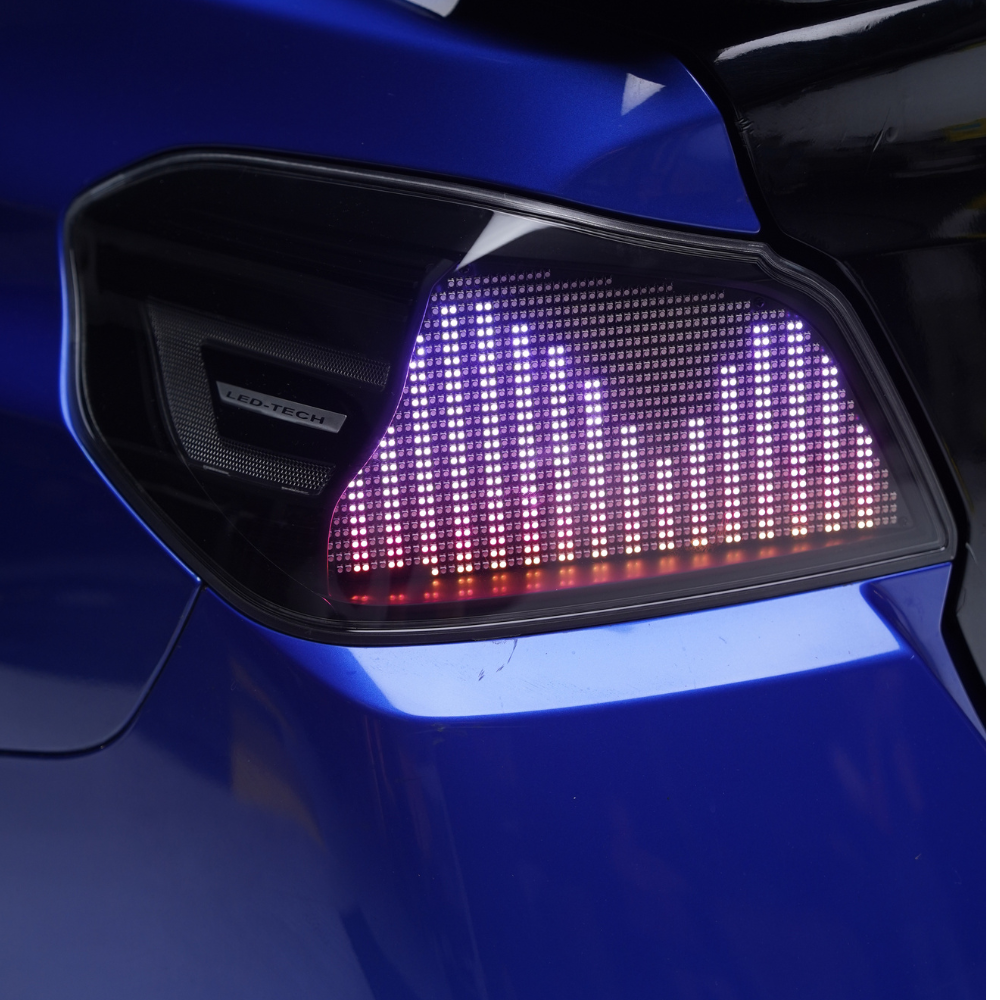 JDMuscle Matrix Series LED Tail Lights - Subaru WRX 2015-2021