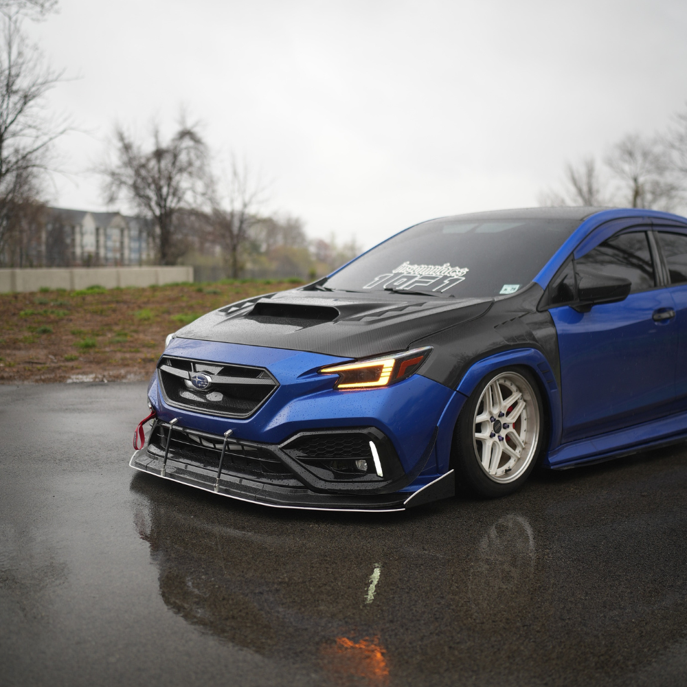 JDMuscle Carbon Fiber Hood V2 - Subaru WRX 2022-2025