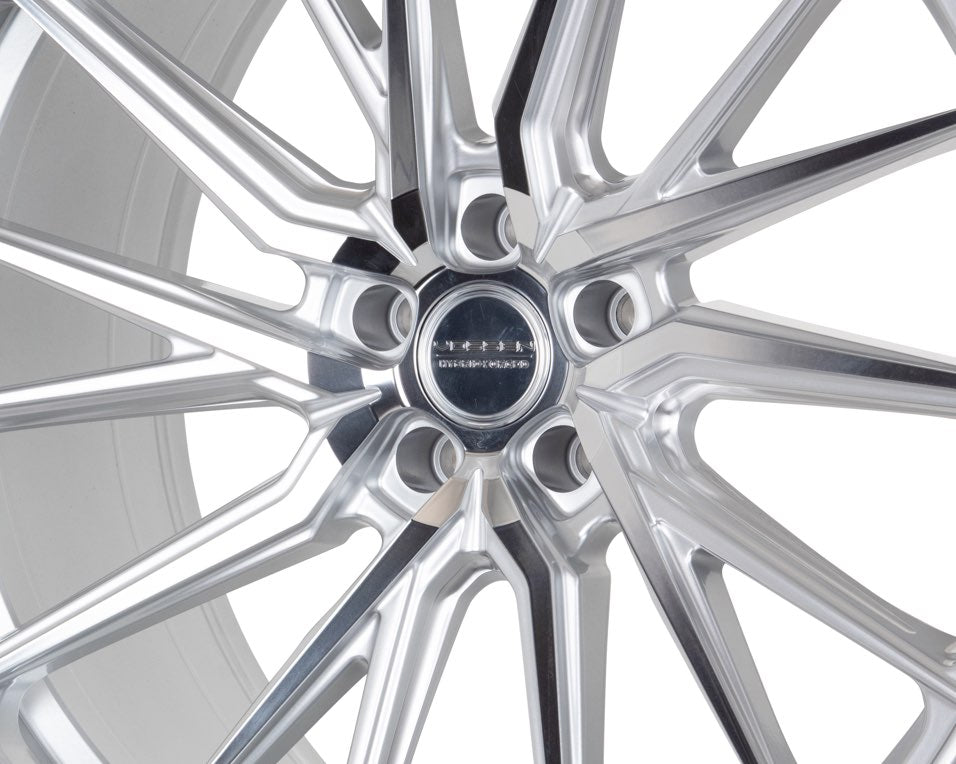 Vossen HF-4T Hybrid Forged Deep Silver Polished Left Side Wheel - 5x120 21x10.5 +38