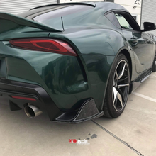 Load image into Gallery viewer, JDMuscle Tanso Carbon Fiber VS Style Rear Spats - Toyota Supra 2020-2025