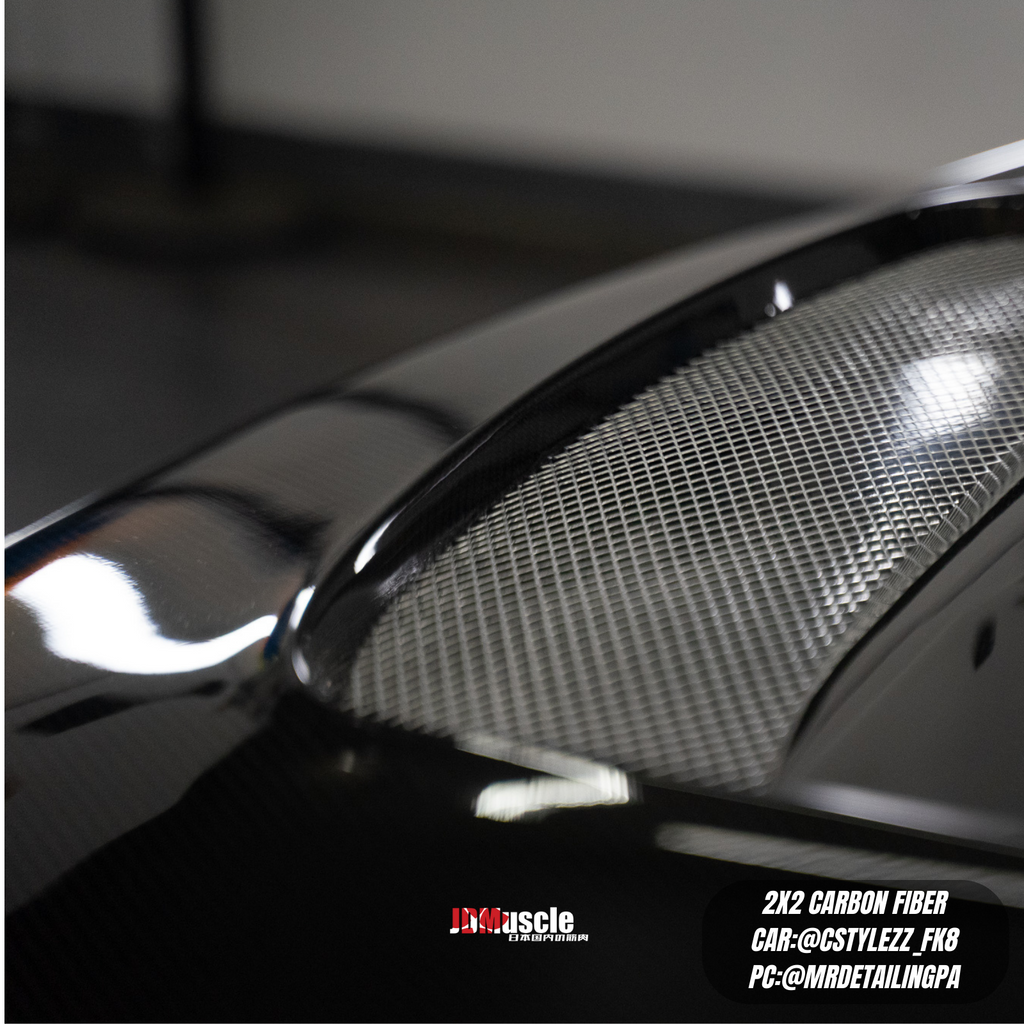 JDMuscle Tanso Carbon Fiber Hood VS Style - Honda Civic Type R FK8 2017-2020