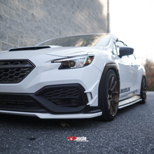 Load image into Gallery viewer, JDMuscle Canards V2 [Paint Matched / Gloss Black / ABS] - Subaru WRX 2022-2025