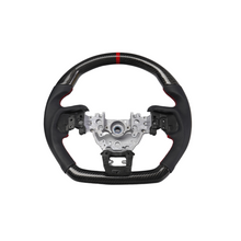 Load image into Gallery viewer, Racing Art Carbon Fiber Steering Wheel (Leather / Suede) - Subaru WRX 2022-2025