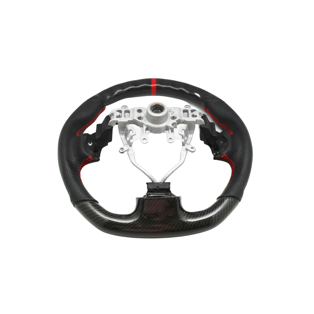Racing Art Carbon Fiber Steering Wheel - Subaru WRX / STi 2008-2014