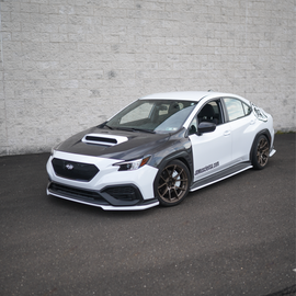 JDMuscle OE+ Style Paint Matched / Gloss Black Front Lip - Subaru WRX 2022-2025