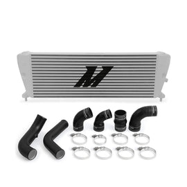 Mishimoto Ford Ranger 3.2L Diesel Intercooler Kit 2011+ Silver w/ Wrinkle Black Pipes