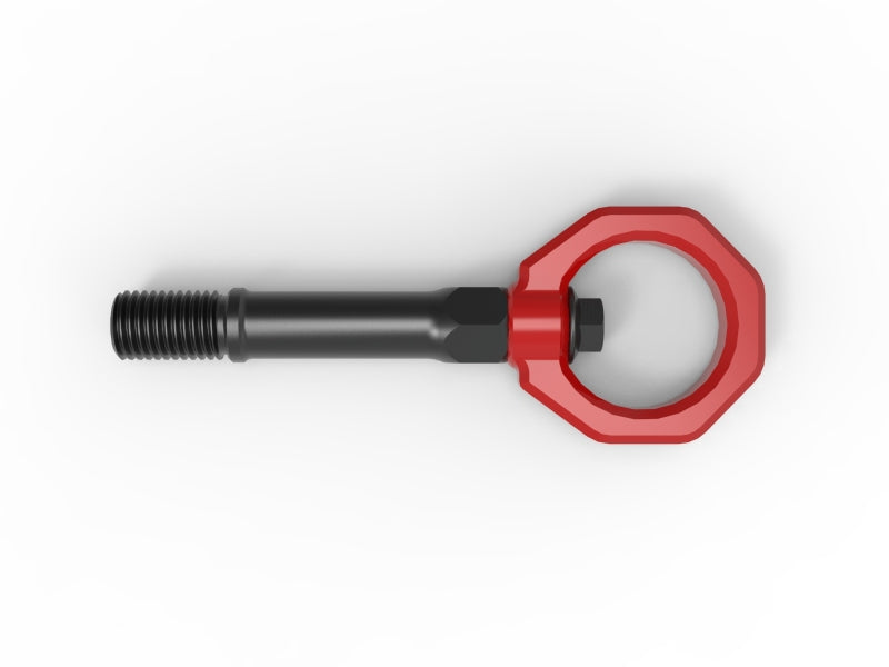 aFe CONTROL Front Tow Hook Red - Nissan 370Z 2009-2020 / Z 2023-2025