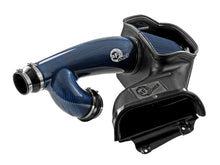 Load image into Gallery viewer, aFe Track Series Blue Kevlar Carbon Fiber Intake System w/Black Pro 5R Filter - Ford F-150 3.5TT 2017-2024