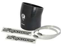 Load image into Gallery viewer, afe Magnum FORCE Intake Coupling Kit (4-1/4 IN ID to 3-7/8 IN ID x 17 Deg.) Black Elbow Coupler - Universal