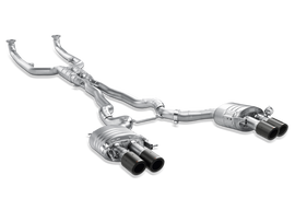 Akrapovic Titanium Evolution Line Cat Back w/ Carbon Tips - BMW M5 (F10) 2013-2016