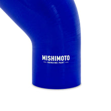 Load image into Gallery viewer, Mishimoto Silicone Reducer Coupler 45 Degree 2.5in to 3in - Blue