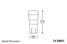 Load image into Gallery viewer, Diode Dynamics 74 SMD1 LED [Amber; Pair] - Universal