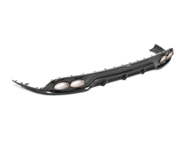 Akrapovic High Gloss Carbon Fiber Rear Diffuser - Porsche 911 Turbo/Turbo S (991.2) 2017-2019