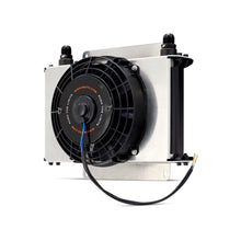 Load image into Gallery viewer, Mishimoto Universal Oil Cooler Kit 25-Row Cooler w/ 1x 8in Fan