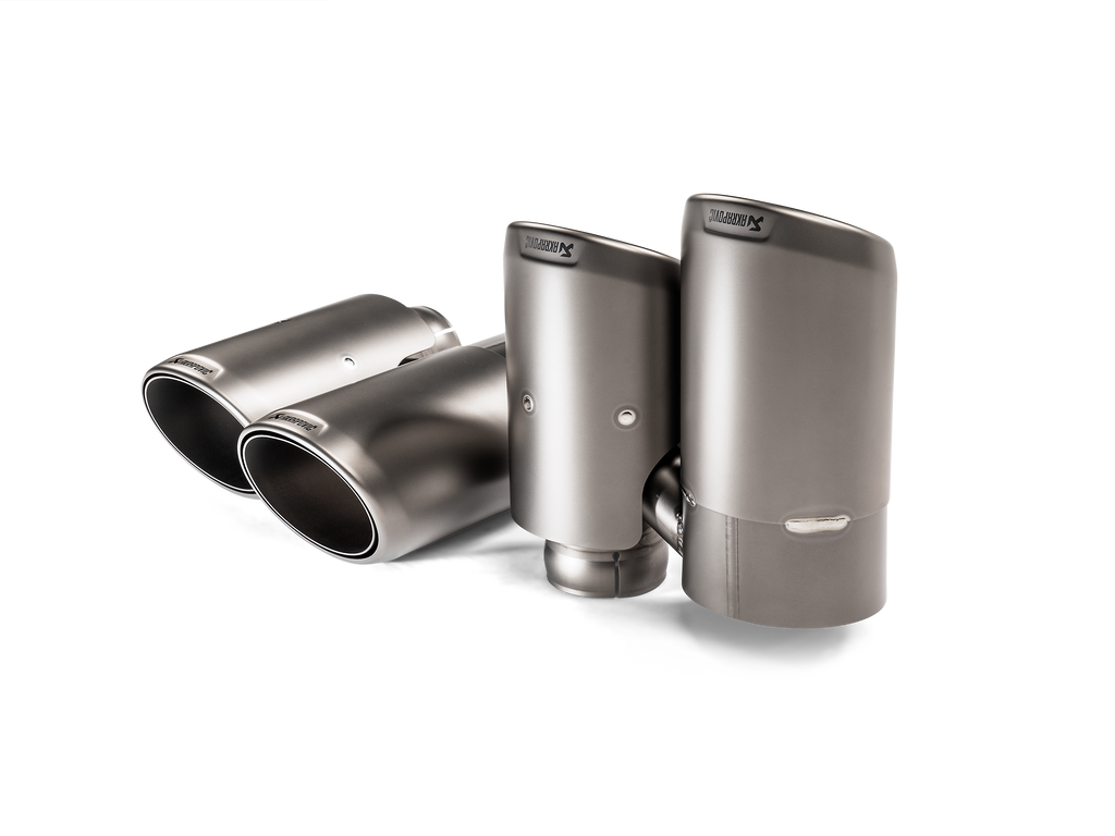 Akrapovic Titanium Evolution Line Cat Back Exhaust w/ Titanium Tips - Porsche Cayenne V6 (9YA/9YB) 2019-2023