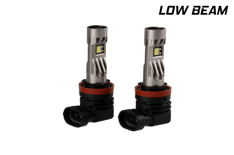 Diode Dynamics Low Beam White SL2 LED Headlight Bulbs with AntiFlicker Modules (Pair) - Multiple Fitments