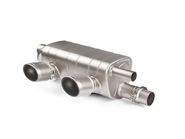 Akrapovic Titanium Slip-On Line Exhaust w/ Titanium Tips - Porsche 911 Carrera S/4/4S/GTS (991.2) 2017-2019