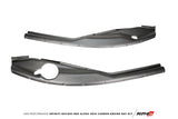 AMS Performance Infiniti 17+ Q60 3.0TT Alpha Matte Carbon Fender Side Trim Set