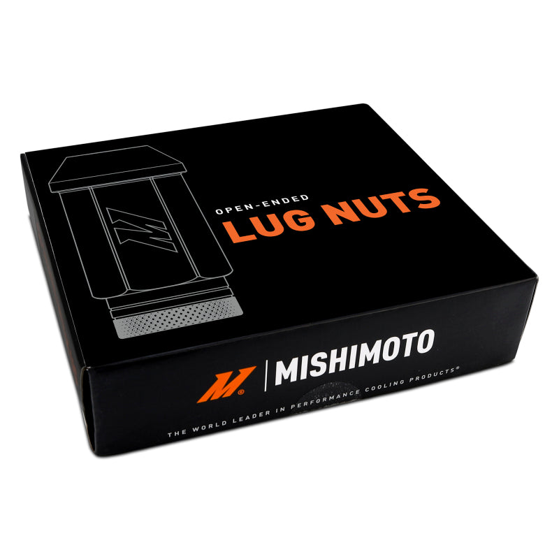 Mishimoto Steel Locking Lug Nuts 24pc Silver Set - M14x1.50