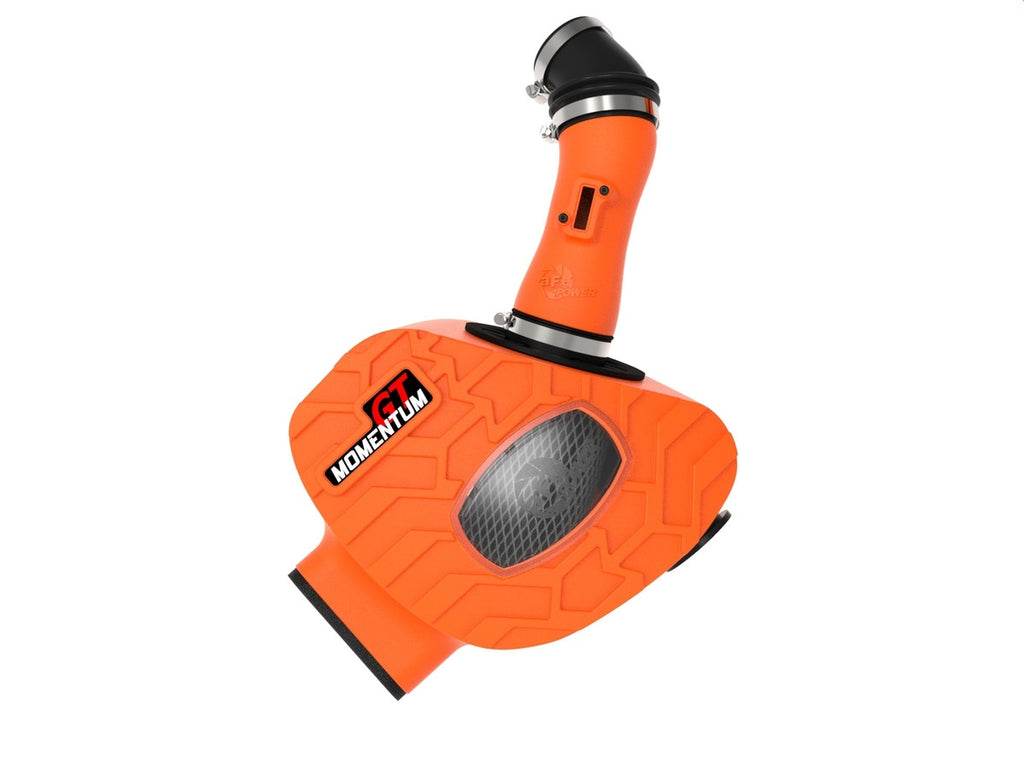 aFe Momentum GT Orange Edition Cold Air Intake System w/ Black Pro 5R Filters - Toyota Tundra 3.4TT 2022-2024