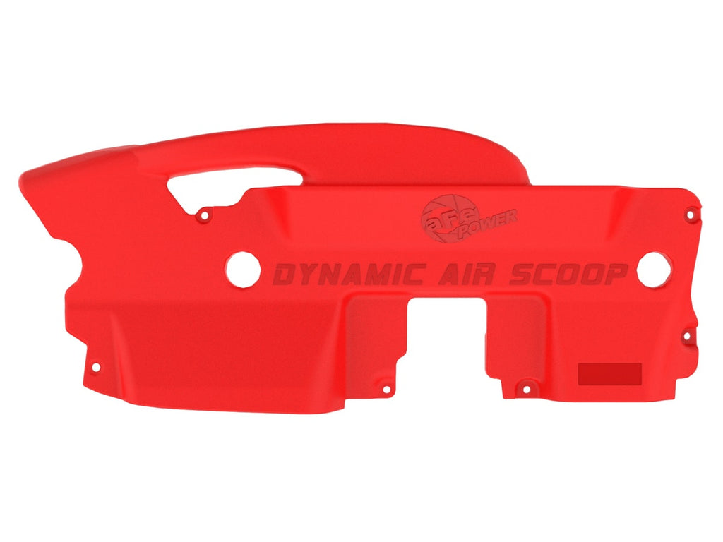 aFe POWER Red Edition Dynamic Air Scoop XL - Toyota Tacoma / 4Runner 2024+ (w/ Intake Kits 50-70119D / 50-70119R)