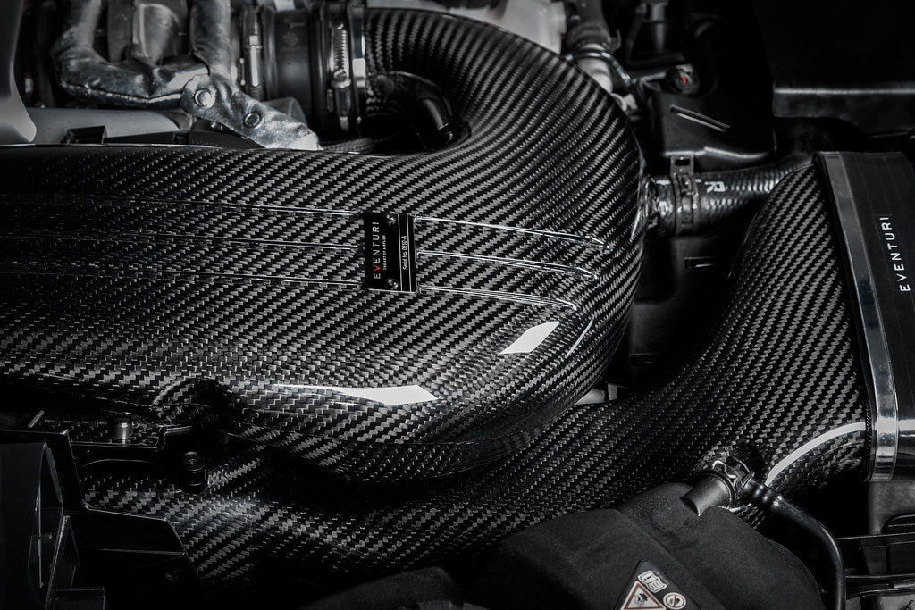 Eventuri Black Carbon Fiber Intake System - Mercedes GLC63 / GLC63S AMG 2018-2021