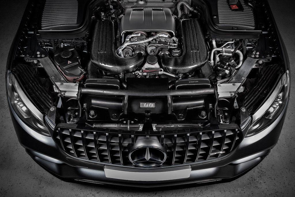 Eventuri Black Carbon Fiber Intake System - Mercedes GLC63 / GLC63S AMG 2018-2021