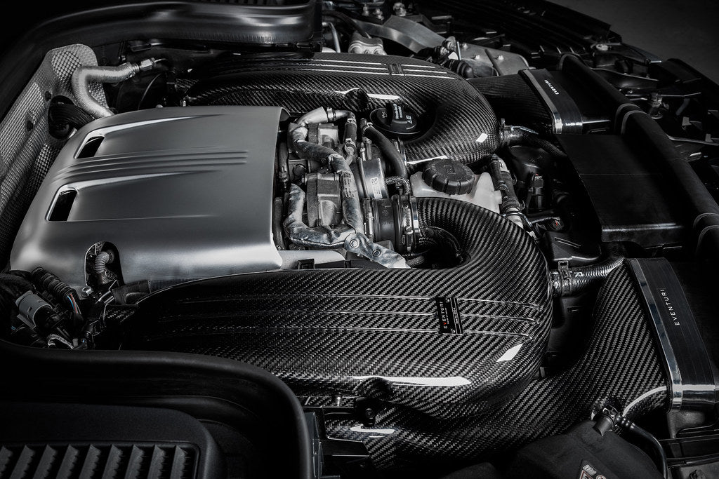Eventuri Black Carbon Fiber Intake System - Mercedes GLC63 / GLC63S AMG 2018-2021