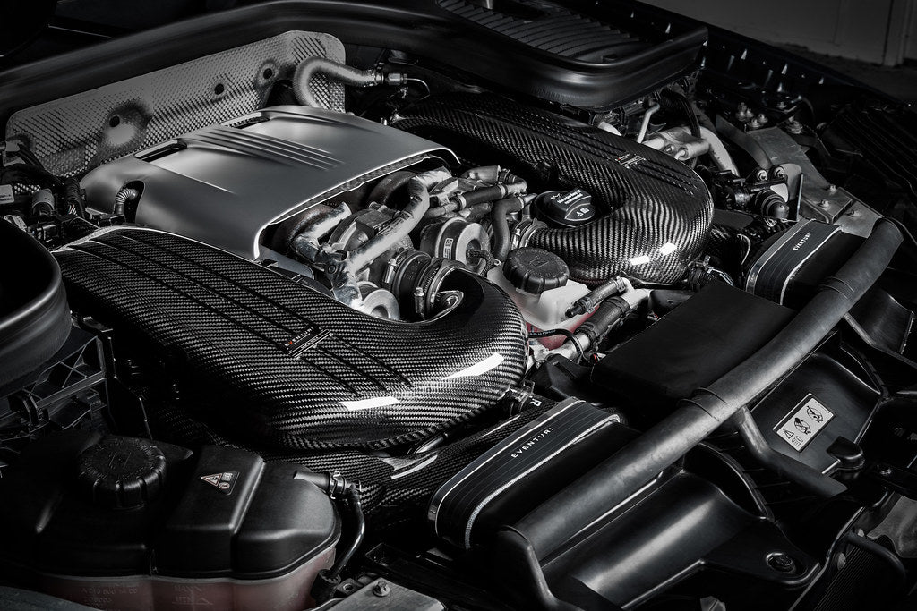 Eventuri Black Carbon Fiber Intake System - Mercedes GLC63 / GLC63S AMG 2018-2021