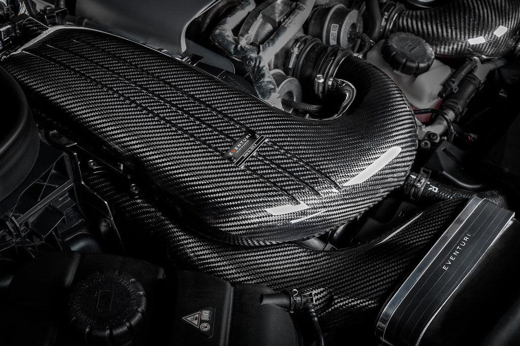 Eventuri Black Carbon Fiber Intake System - Mercedes GLC63 / GLC63S AMG 2018-2021