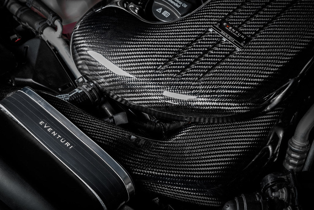 Eventuri Black Carbon Fiber Intake System - Mercedes GLC63 / GLC63S AMG 2018-2021
