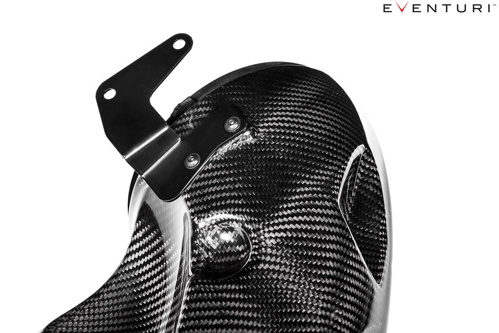 Eventuri Gloss Carbon Fiber Intake + Engine Cover - Mercedes AMG GT / GTS / GTR (C190/R190) 2015-2021