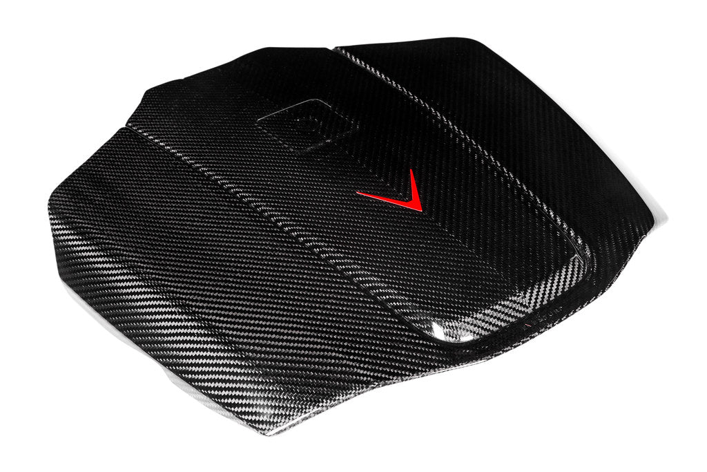Eventuri Gloss Carbon Fiber Intake + Engine Cover - Mercedes AMG GT / GTS / GTR (C190/R190) 2015-2021