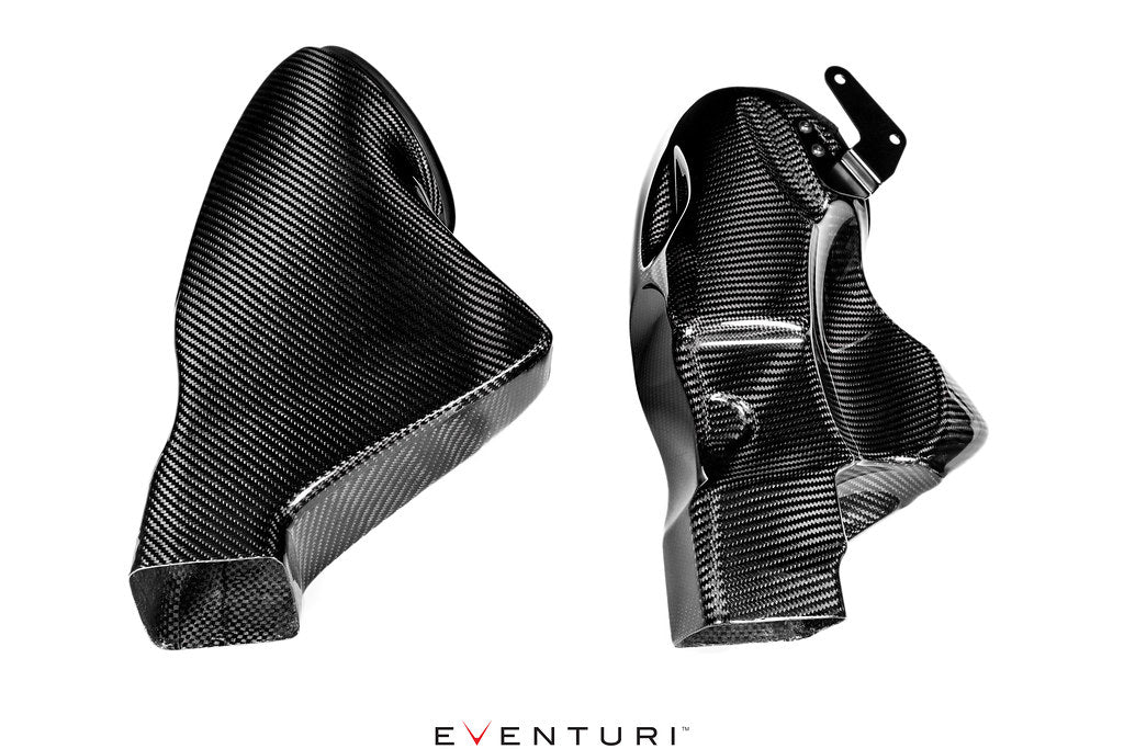 Eventuri Gloss Carbon Fiber Intake + Engine Cover - Mercedes AMG GT / GTS / GTR (C190/R190) 2015-2021