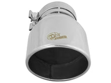 Load image into Gallery viewer, aFe MACH Force-Xp 4&quot; 304 Stainless Steel Polished Exhaust Tip - Universal