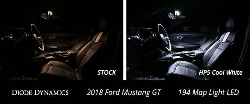 Diode Dynamics Stage 2 Red Interior LED Conversion Kit - Ford Mustang 2018-2023