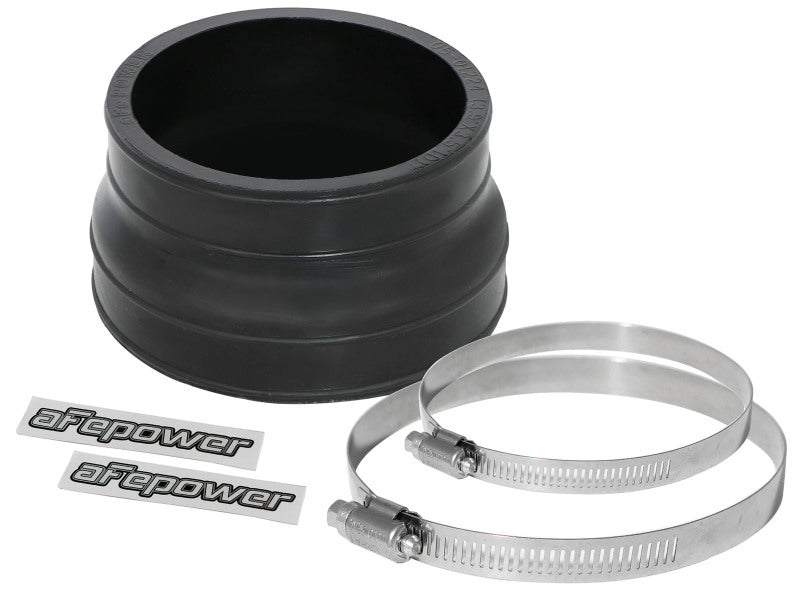 afe Magnum FORCE Intake Coupling Kit (3-7/8 IN ID to 3-1/2 IN ID x 2-1/4 IN L) Black Straight Coupler - Universal