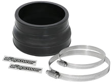 Load image into Gallery viewer, afe Magnum FORCE Intake Coupling Kit (3-7/8 IN ID to 3-1/2 IN ID x 2-1/4 IN L) Black Straight Coupler - Universal
