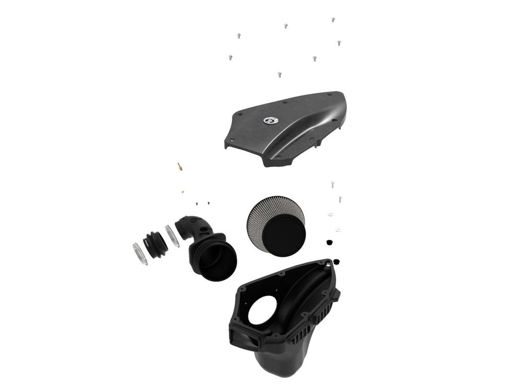 aFe MagnumForce Stage 2 Pro Dry S Air Intake System w/ Carbon Look Lid - BMW 3-Series (E9x) 3.0L 2006-2013