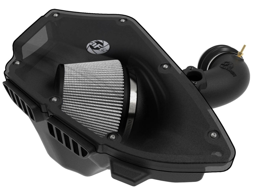 aFe MagnumForce Stage 2 Pro Dry S Air Intake System w/ Carbon Look Lid - BMW 3-Series (E9x) 3.0L 2006-2013