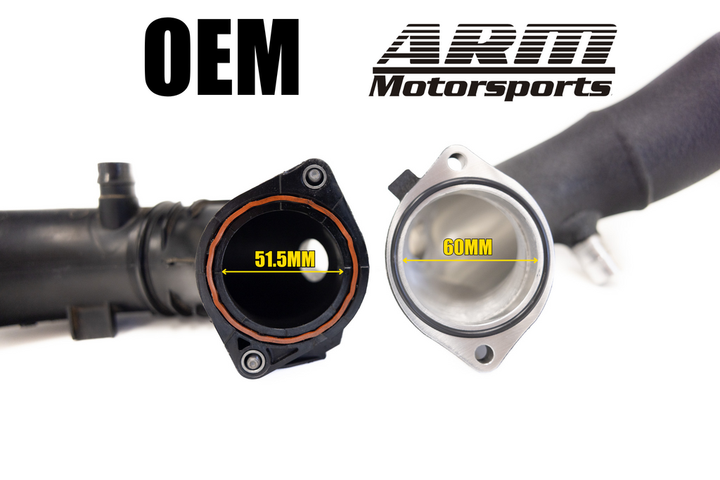 ARM Motorsports 3.0T Turbo Inlet - Audi S4 / S5 (B9/B9.5) 2018-2024 (+Various Fitments)