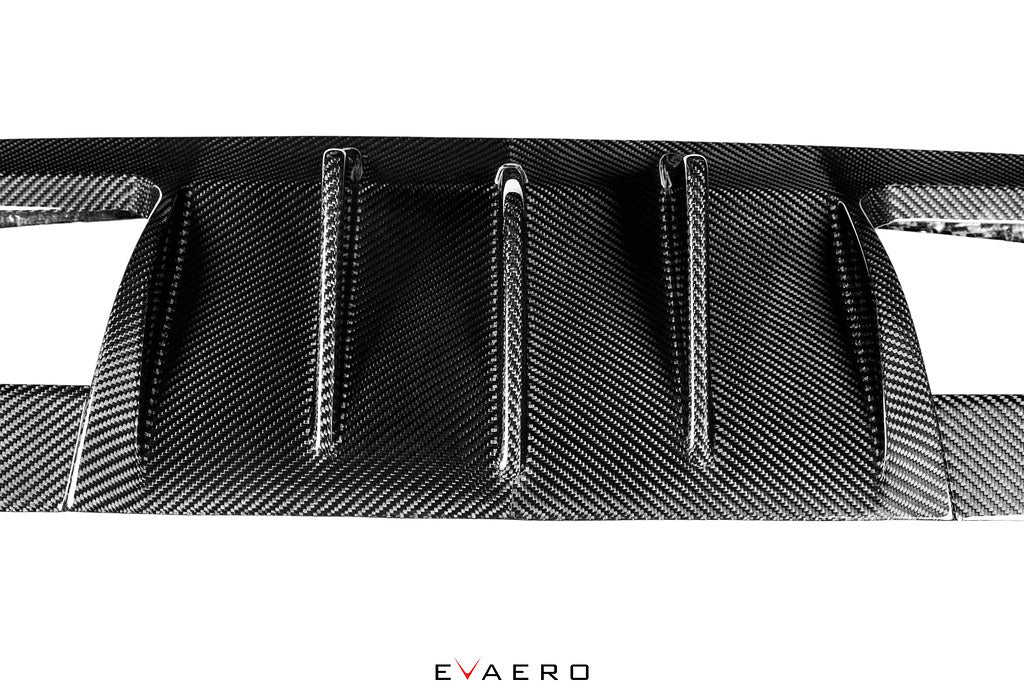 Evaero Rear Carbon Diffuser with Winglets - BMW M3/M4 (F8x) 2015-2020