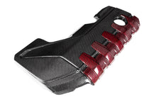 Load image into Gallery viewer, Eventuri Black Carbon and Red Kevlar Engine Cover - Audi RS3 (8V/8Y) 2017+ / TT RS (8S) 2018-2022