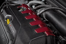 Load image into Gallery viewer, Eventuri Black Carbon and Red Kevlar Engine Cover - Audi RS3 (8V/8Y) 2017+ / TT RS (8S) 2018-2022