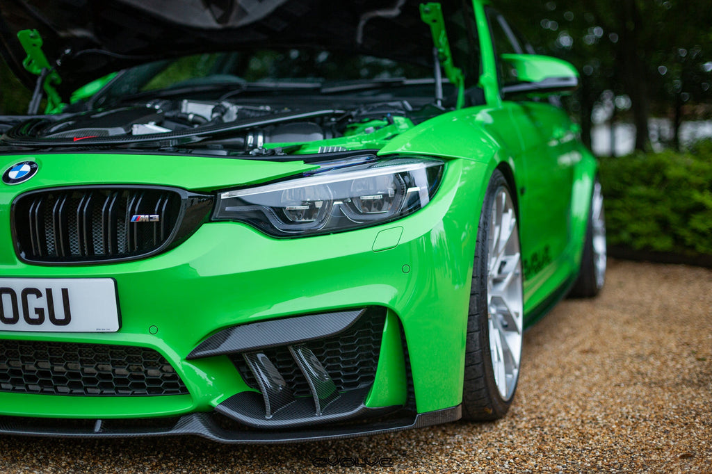Evaero Front Carbon Fiber Splitter - BMW M3/M4 (F8x) 2015-2020