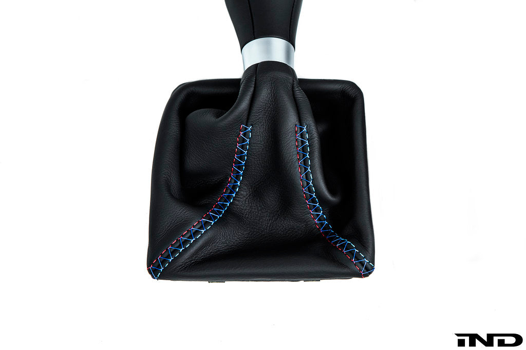 IND Tri-Color Cross Stitch Shift Boot - BMW M2/M3/M4 (G8x) 2022+