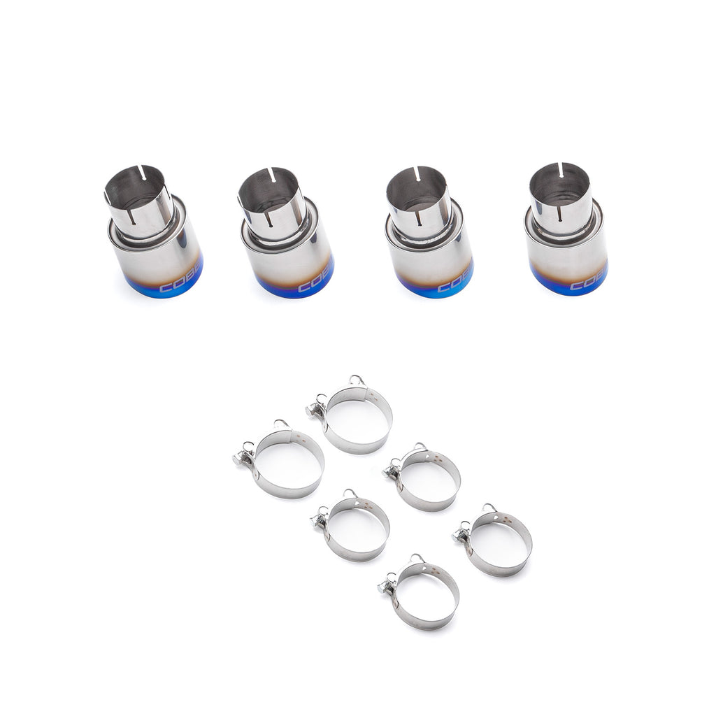 Cobb Subaru Blued Titanium Tip Kit - Subaru WRX 2011+ / STi 2011-2021