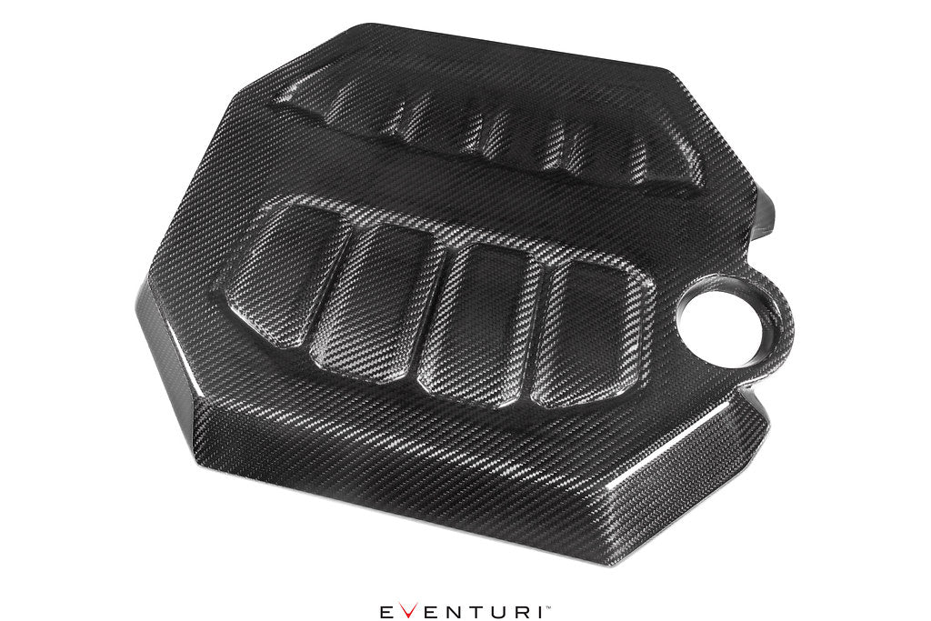 Eventuri Black Carbon Engine Cover - Volkswagen GTI / Golf R (MK8/8.5) 2022+